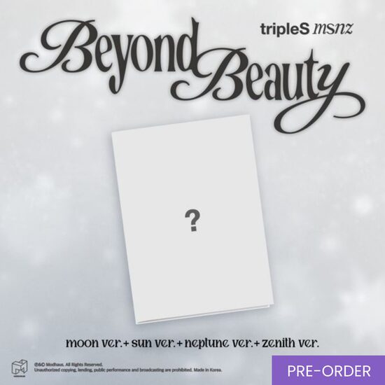 {PRE-ORDER} tripleS msnz - Debut Mini Album [Beyond Beauty] (Standard Ver.)